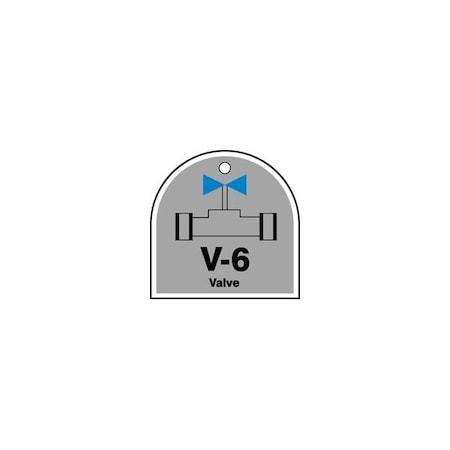 Accuform Caution, PF-Cardstock, 3-1/4 in Width, 1/4 in Height, , 5 PK TDJ206VPM